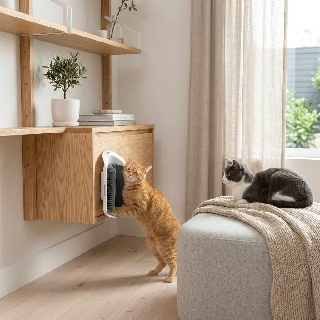 Catit Senses Auto-Toiletteur Brosse